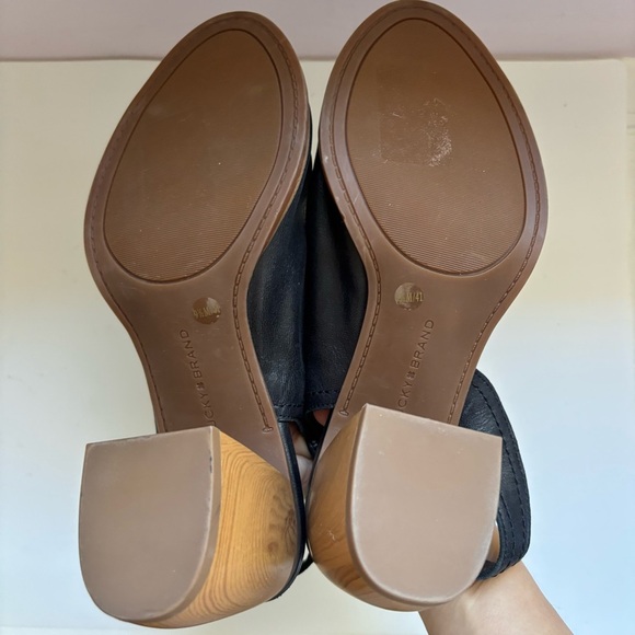 Lucky Brand Block Heel Slingback Sandals Xilna Size US 9.5M - Picture 7 of 9